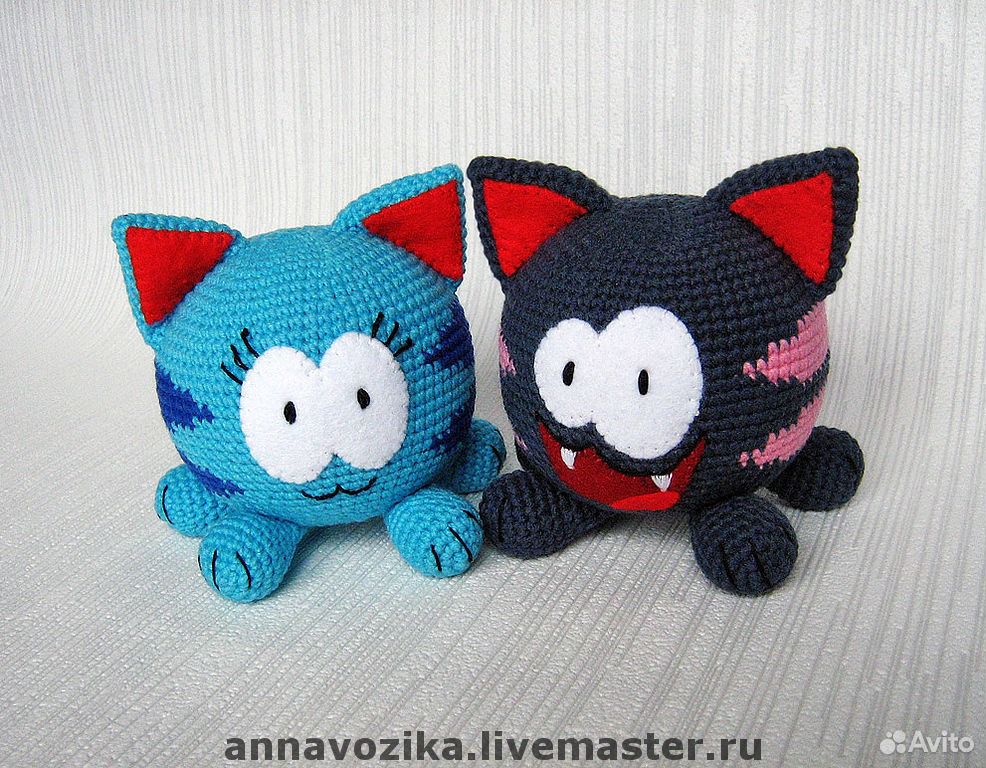 Как связать игрушку для кота крючком Как связать игрушку для кота крючком