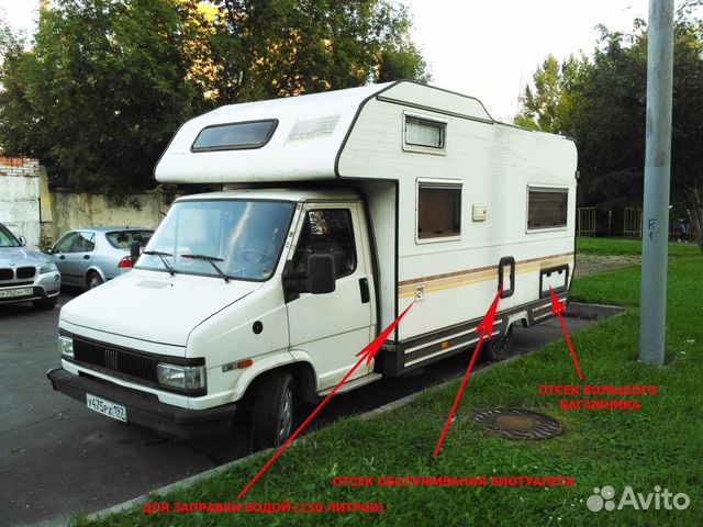 Автодом из фиат дукато
