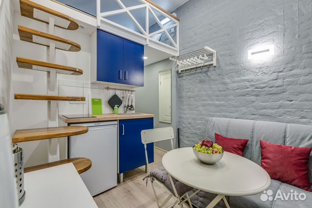 Квартира-студия, 15 м², 2 кровати 
Квартира-студия, 15 м², 2 кровати