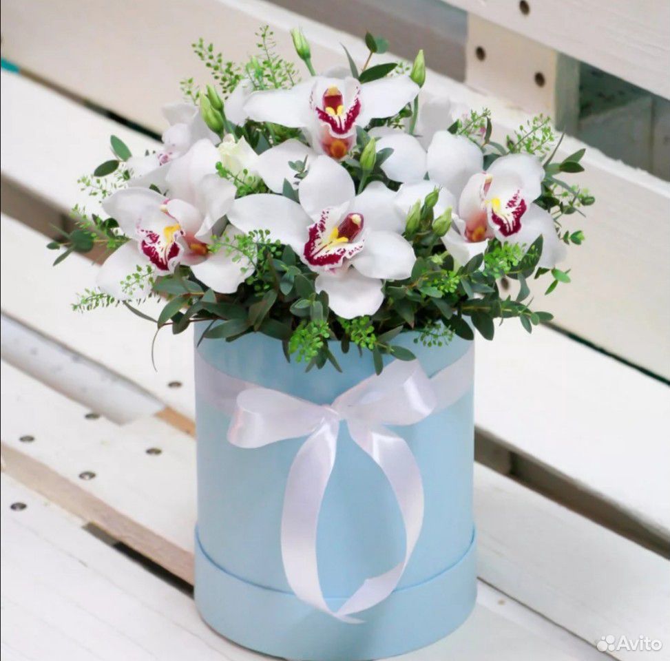 Орхидеи букеты цветы и доставка купить на Зозу.ру - фотография № 7