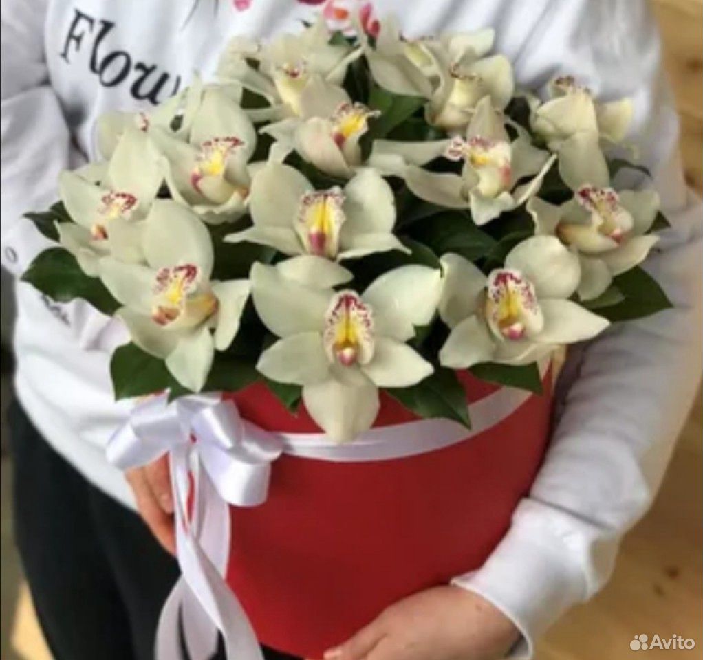 Орхидеи букеты цветы и доставка купить на Зозу.ру - фотография № 8