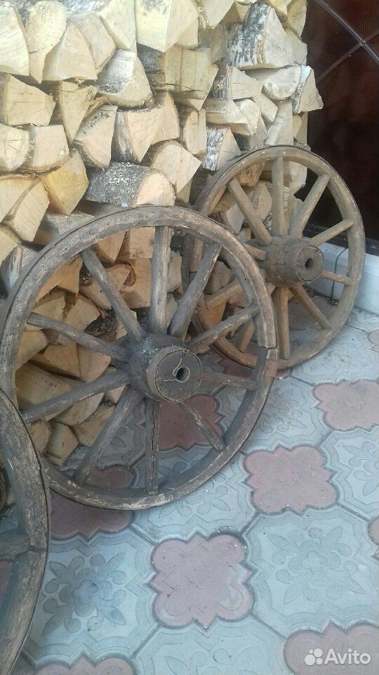 Старинные колёса купить на Зозу.ру - фотография № 2