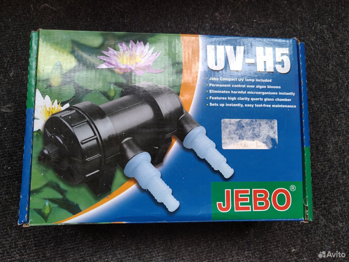 Стерилизатор jebo UV-H5 5W (5 Вт до 150 л) купить на Зозу.ру - фотография № 1
