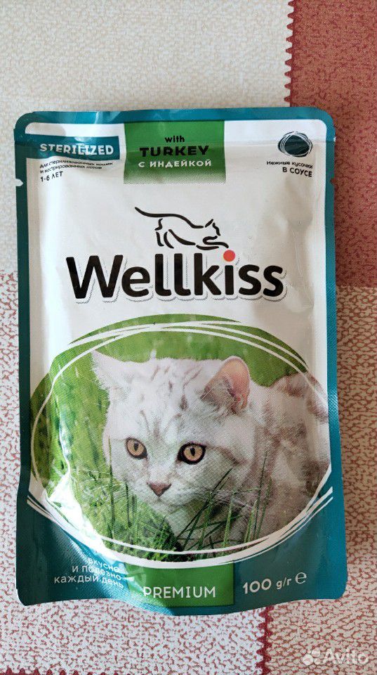 2 кг премиум корма для кошек Wellkiss (Франция) купить на Зозу.ру - фотография № 2