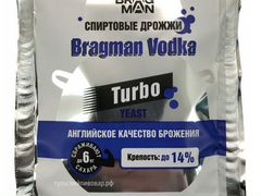 Спиртовые дрожжи Bragman Vodka Turbo 66 гр