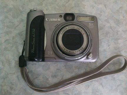 Фотоаппарат Canon PowerShot A710