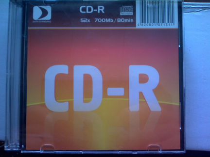 CD-R, CD-RW, DVD-RW без записи