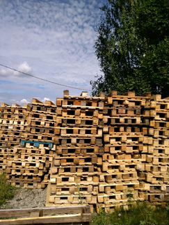 Продам поддоны деревянные бу