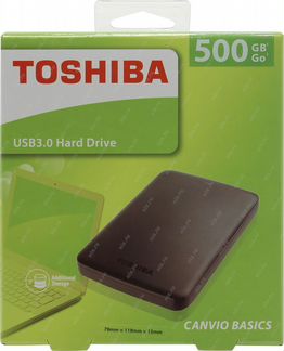 Внешний жёсткий диск Toshiba Canvio Basics 2,5,500