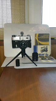Фотоаппарат фэд-5в с паспортом и принадлежностями