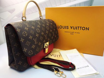 Сумка Louis Vuitton LV красная
