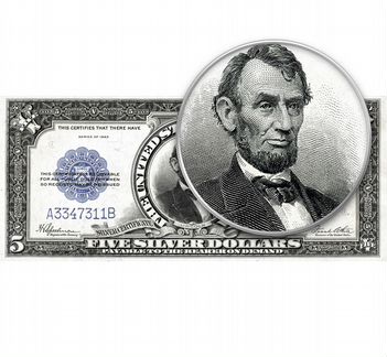 Билет банкнота долларов США