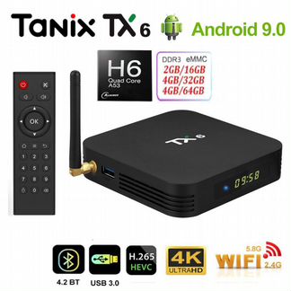 Android TV приставка Tanix TX-6