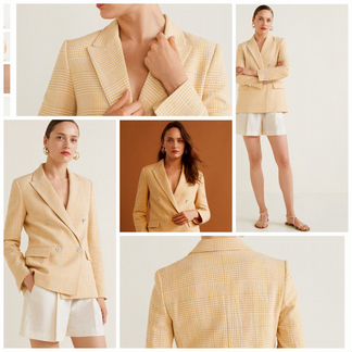 Новый структурированный пиджак Mango(Zara)