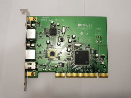 PCI плата видеозахвата Pinnacle bendino v1.0A