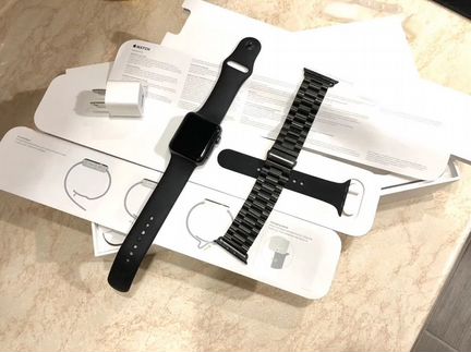 Apple Watch series 2, 42mm. Полный комплект