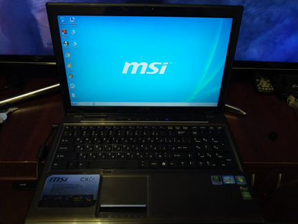 Продаю очень достойный ноутбук MSI cx61