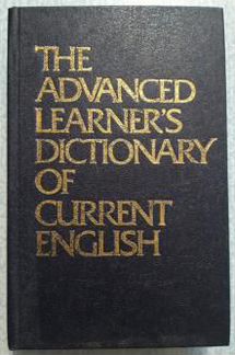 The advanced learner,s dictionary of current Engli