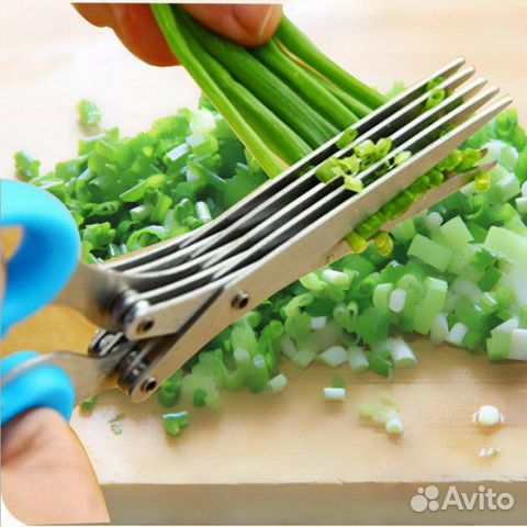Ножницы для нарезки зелени с 5 лезвиями