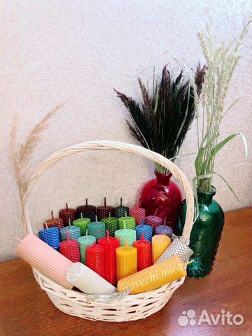 Свечи из вощины