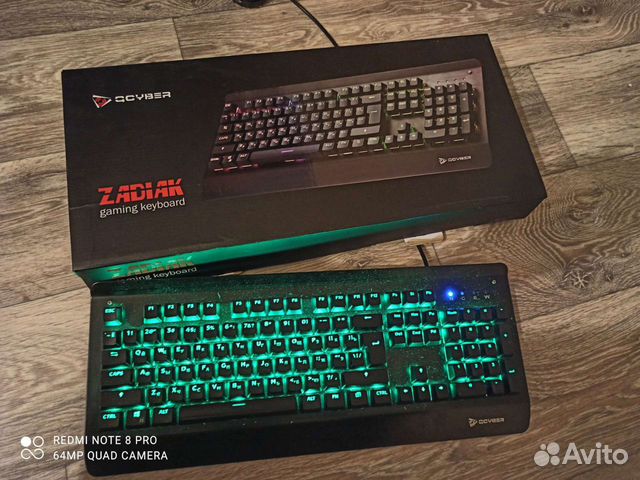 Игровая клавиатура qcyber zadiak