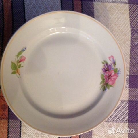 Тарелки Дулево разные