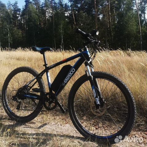 Электровелосипед Eltreco XT 850 new черно-синий
