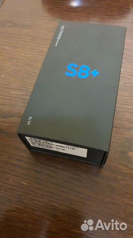 Коробка от телефона Samsung galaxy S8+