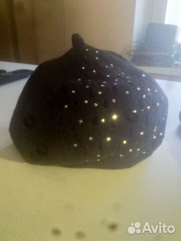 Женская вязанная шапка