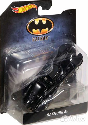 Хот вилс Hot Wheels Бэтмобиль 1989, 1:50