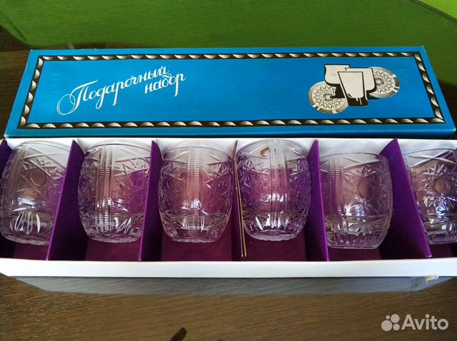 Хрустальные рюмки