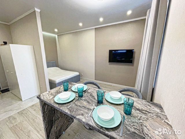 

Квартира-студия, 27 м², 1 кровать
