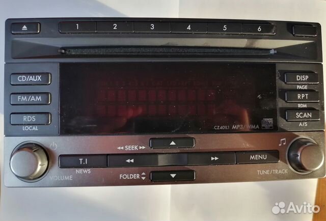 Автомагнитола Clarion с Subaru Impreza 2010 (+XV)