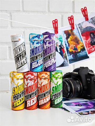 Цветной Дым, Дымовые Шашки для Фотосессии