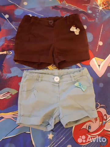 Шорты на девочку 4-6лет