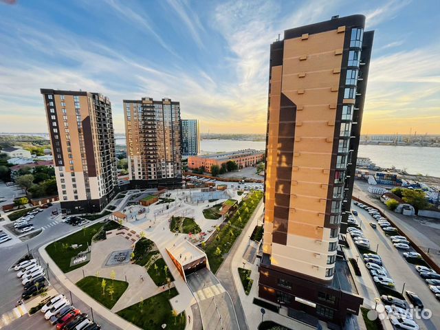 

Квартира-студия, 35 м², 2 кровати