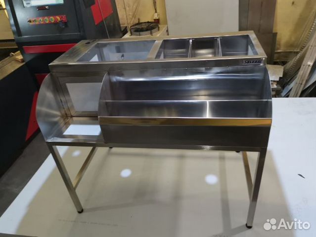 Барная станция из нержавеющей стали