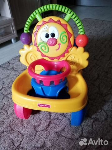 Детская машина каталка-ходунки Fisher Price