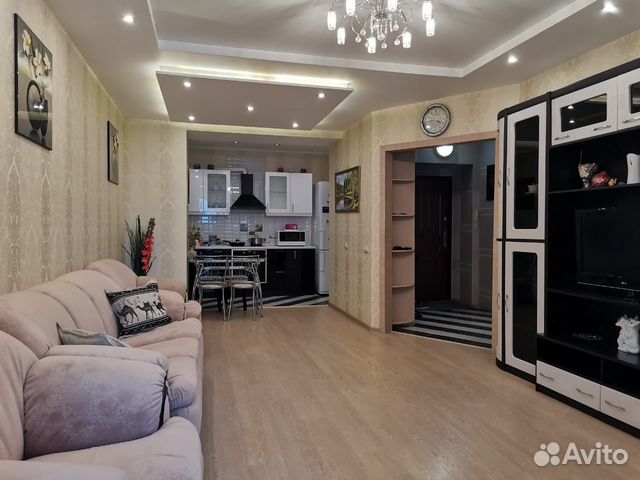 

2-к. квартира, 51 м², 2 кровати