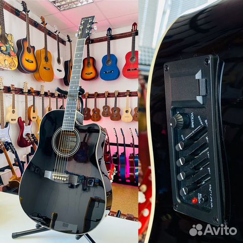 Гитара Электроакустическая Новая