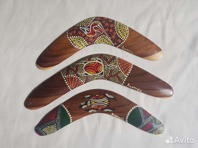 Бумеранг из Австралии. Оригинал. Ручная работа