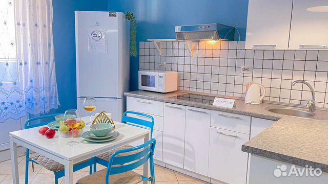 

1-к. квартира, 45 м², 3 кровати