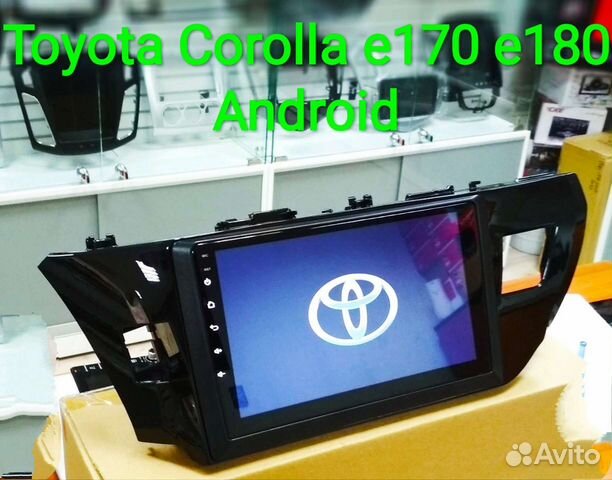 Toyota corolla e170 e180 магнитола Android новая