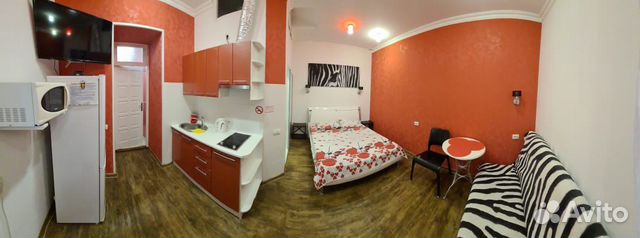 

Квартира-студия, 30 м², 2 кровати