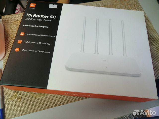 Роутер Xiaomi Mi Wi-Fi Router 4C White