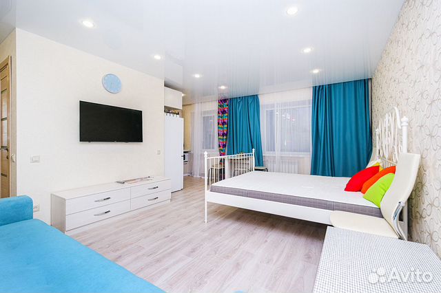 

1-к. квартира, 37 м², 2 кровати