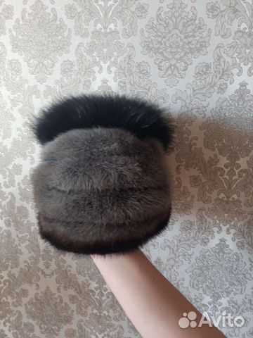 Шапка норковая женская