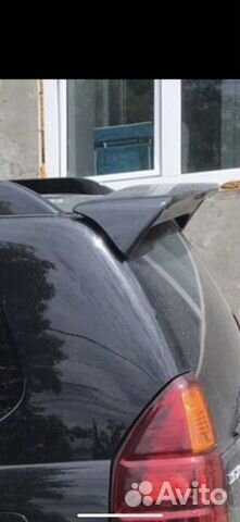 Спойлер на багажник тойота прадо 120