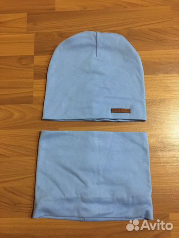 Шапка+снуд 56-58