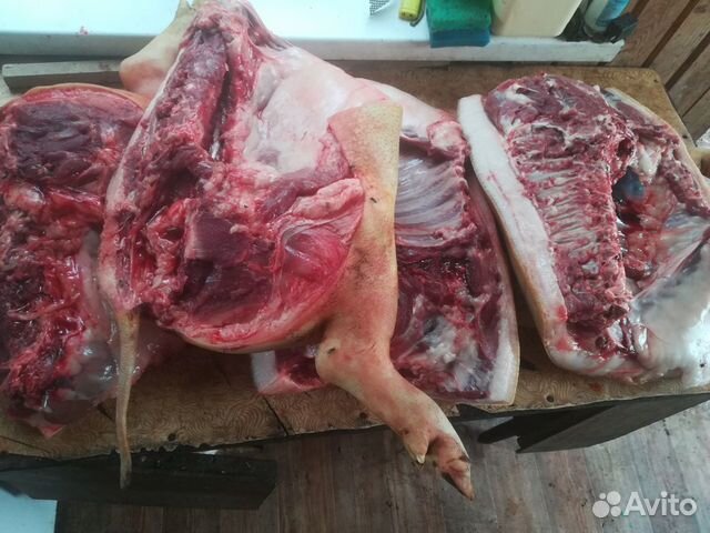 Мясо свинина домашняя
